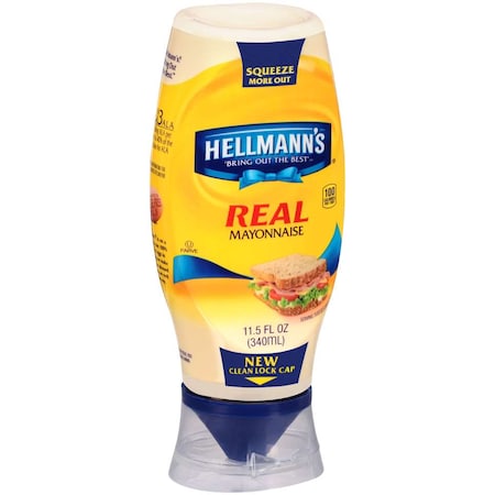 Hellmanns Hellmann's Real Mayonnaise 11.5 fl. oz., PK12 35366